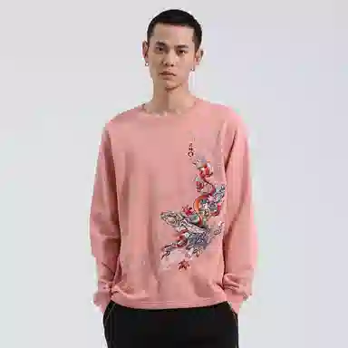oniarai FW21 Inaba White Rabbit Embroidered Sweatshirt