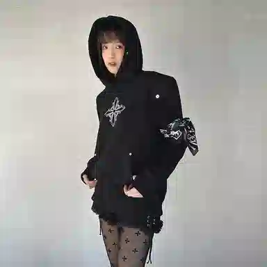 SMFK Hoodie Midnight Black