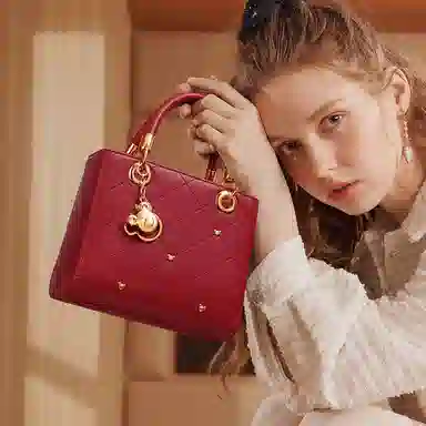 JUST STAR Lady Bag Black