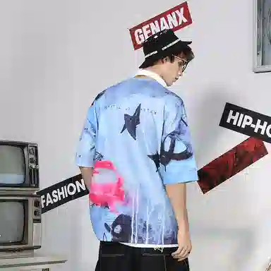 GENANX Lightning Graffiti T-Shirt