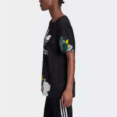 adidas Originals Bf Tee Floral Print Black