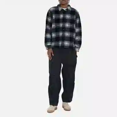 Stussy SS23 Plaid Sherpa Shirt