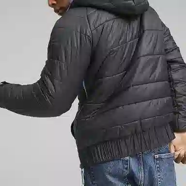 PUMA Quilted Reversible Jacket Black