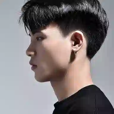 MYSH Minimalist 925 Silver Earrings Men