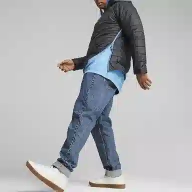 PUMA Quilted Reversible Jacket Black