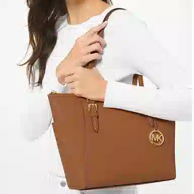 MICHAEL KORS MK Charlotte Logo Tote