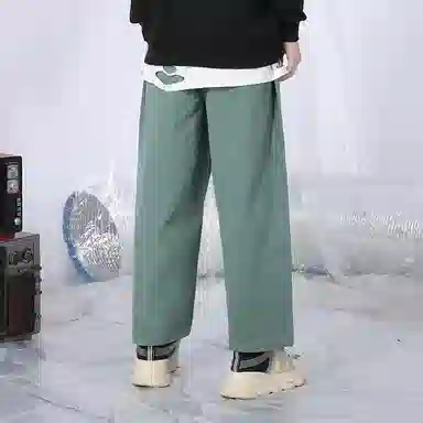 bt Loose Straight Wide Leg Pants