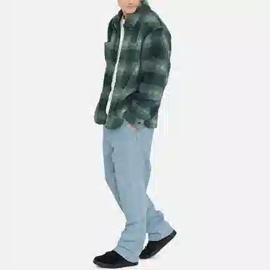 Stussy SS23 Plaid Sherpa Shirt