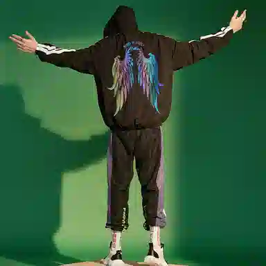 Kimura Reflective Wing Hoodie