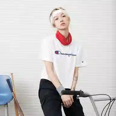 Champion look Campus Y2KLogoT