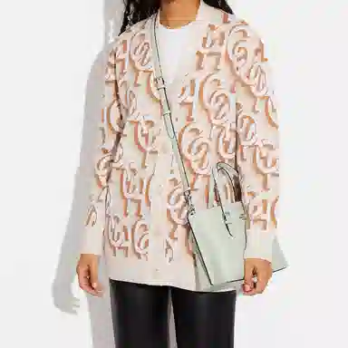 COACH Mollie 25 Logo Tote