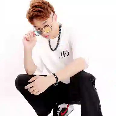 Cooraree Van Gogh Starry Sky Series Cuban Chain Set