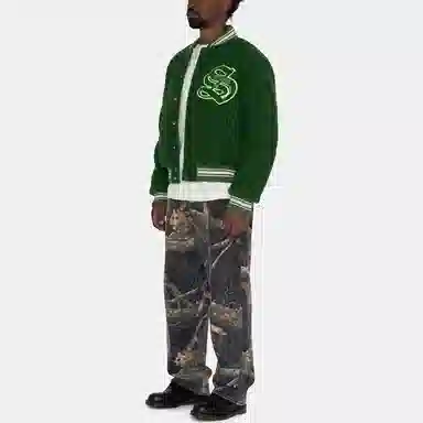 Stussy FW22 Casentino Wool Varsity Jacket