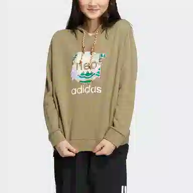 adidas neo W Util Hoodie2 Logo
