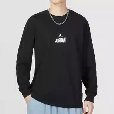 Jordan As M J Flt Mvp Ls Crew LogoT