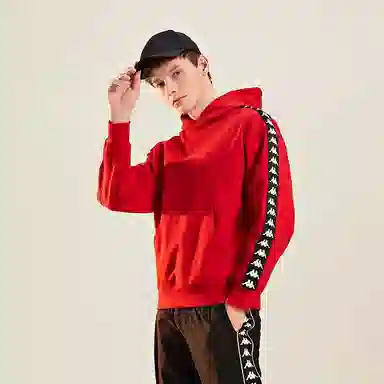Kappa Limited Edition Hoodie Red