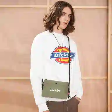 Dickies Logo Crewneck Sweatshirt White