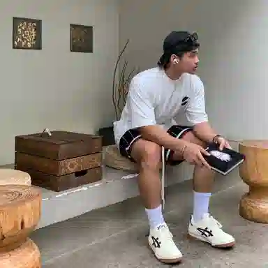 Asics Gel-Spotlyte Low White Black