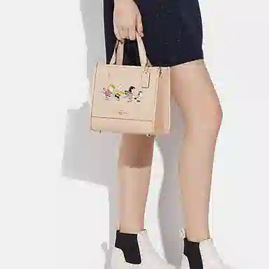 COACH x Peanuts Snoopy Dempsey Tote