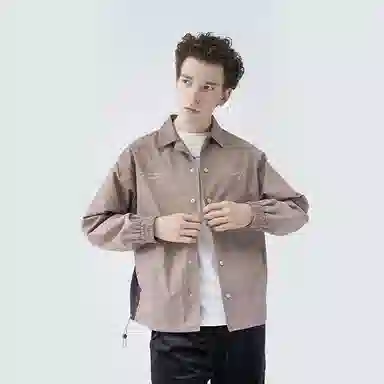 HARSH AND CRUEL Floral Vintage Letter Print Jacket