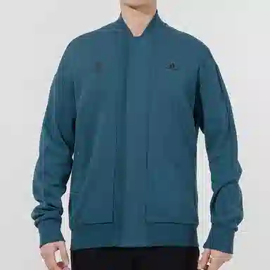 adidas Wuji Series Logo Print Jacket Light Blue