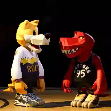 POP MART NBA Mascot Figure