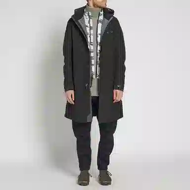 Nike ACG Logo Zip Hoodie Black