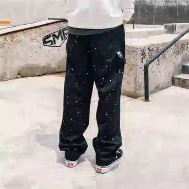 STNW Ink Splash Cargo Pants
