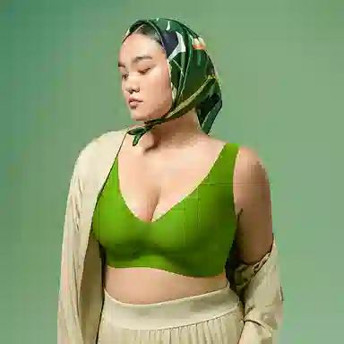 素肌良品 果冻条软支撑无痕无钢圈文胸内衣 女款