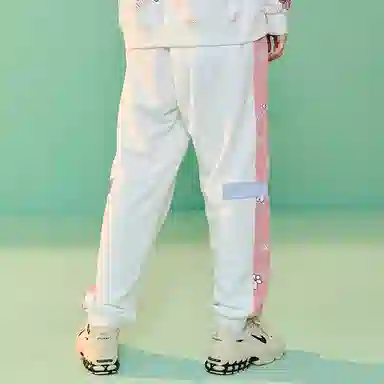 LAMLICKA Embroidered Joggers