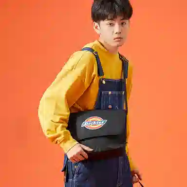 Dickies 100th Anniversary Black Messenger Bag