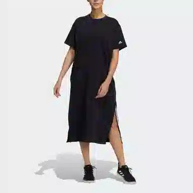 adidas W Fi Tee Dress Black