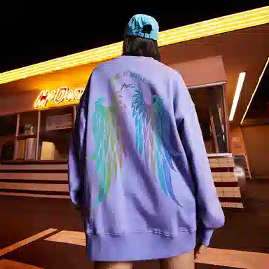 Kimura Wings Reflective Crewneck Sweatshirt