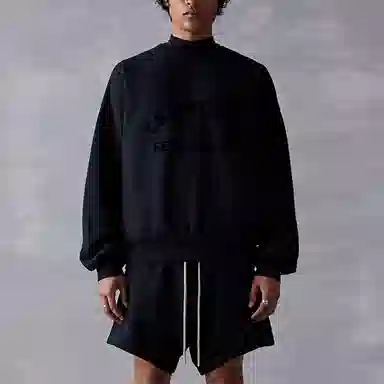 Fear of God Essentials SS23 Crewneck Jet Black