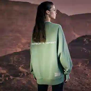 HOTSUIT Logo Sweatshirt Set