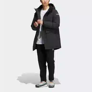 adidas Terrex Mid Down Jacket Logo