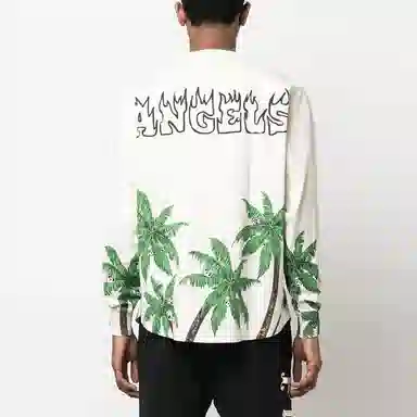 Palm Angels SS23 Crewneck Sweatshirt Off-White