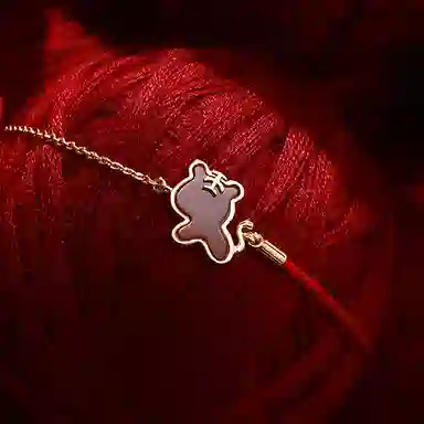 Fanci Red String Tiger Bracelet