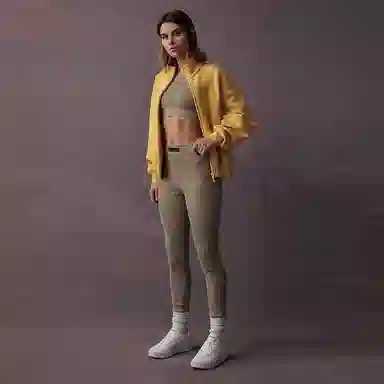 Fear of God Essentials Filled Nylon Shirt Jacket Light Tuscan