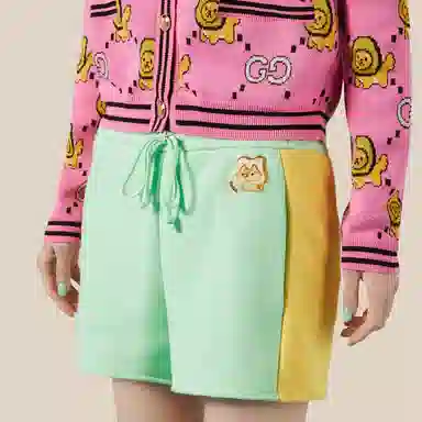 GUCCI SS23 Animal Embroidery Shorts