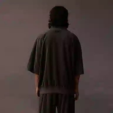 Fear of God Essentials SS Terry Polo Off Black