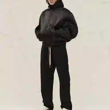 Fear of God Nylon Twill Bomber Black