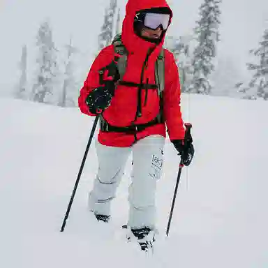 Burton AK Straight Snow Pants White