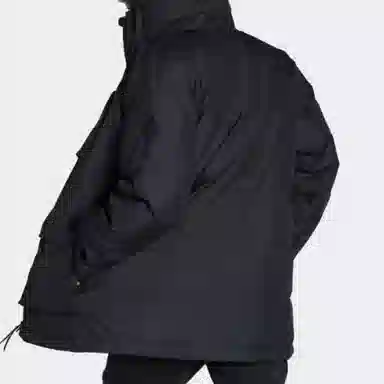 adidas Logo Print Down Jacket