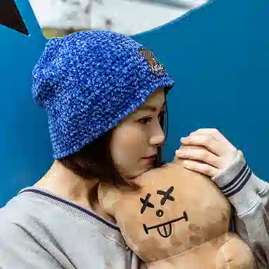 Xotic Bear Chenille knit beanie