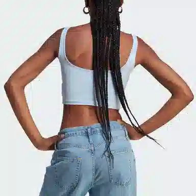adidas originals Crop Tank Top Logo