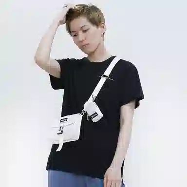 萝拉原创 出游记系列工装潮酷街头 腰包胸包斜挎包 男女同款情侣款 多色