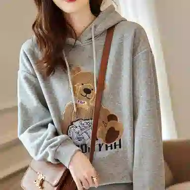 【dme】 字母休闲长袖卫衣 女款