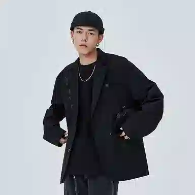 BENMYSHOWER SS22 Black Blazer