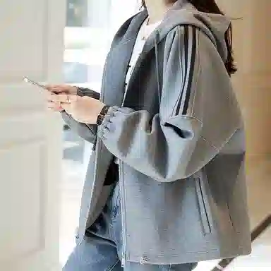 【dme】 纯色连帽夹克 女款